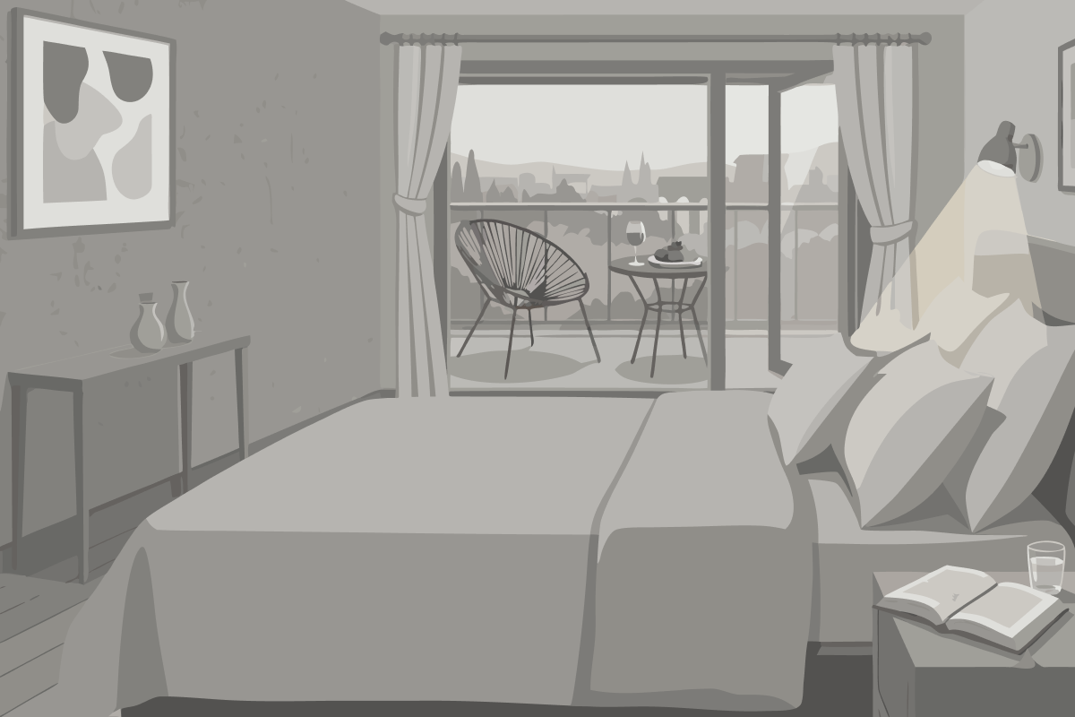 Chambre Triple – Vue sur Montagne